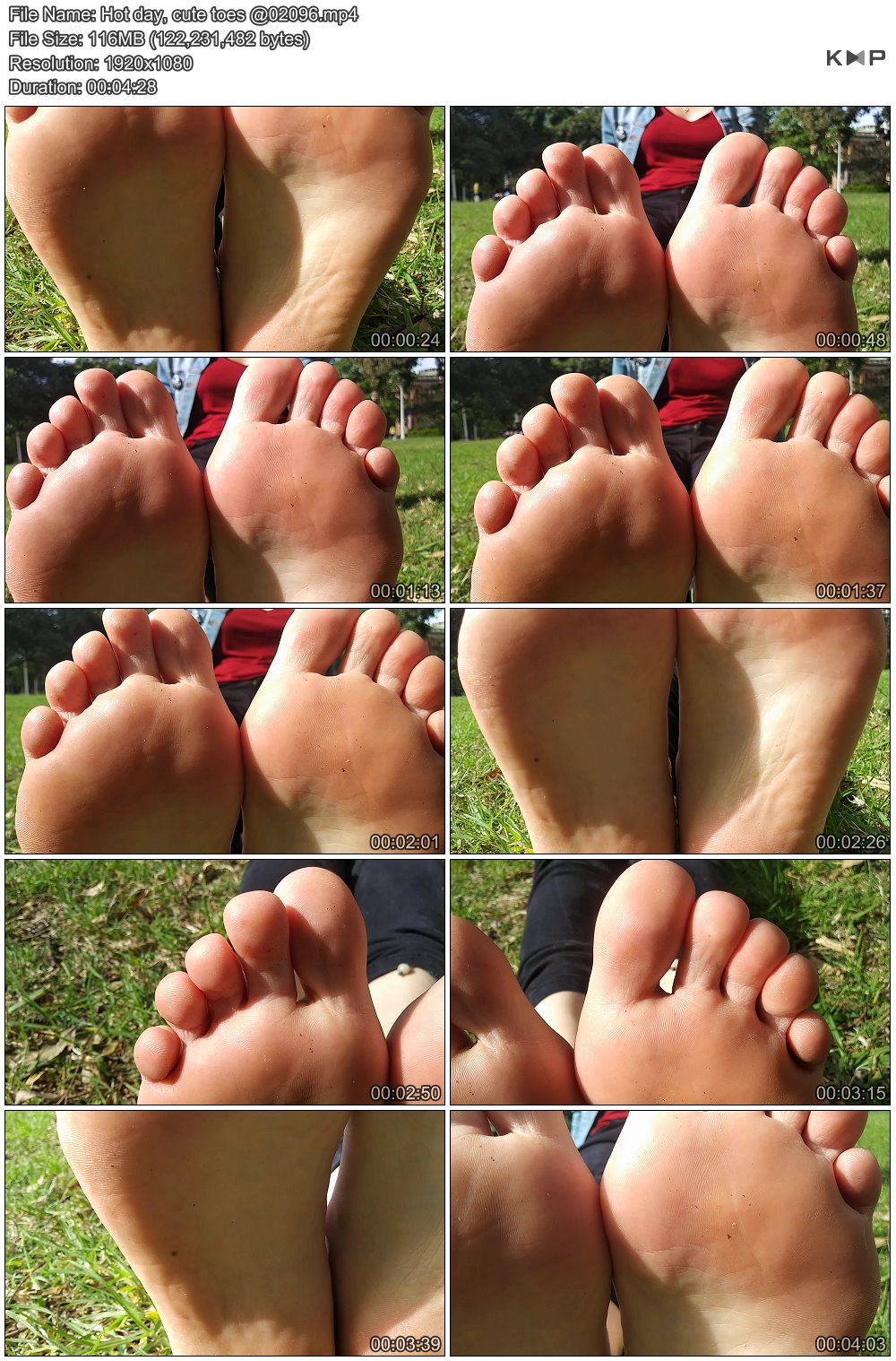 Hot day, cute toes @02096.JPG